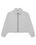 "geometric shapes" cropped jacket
