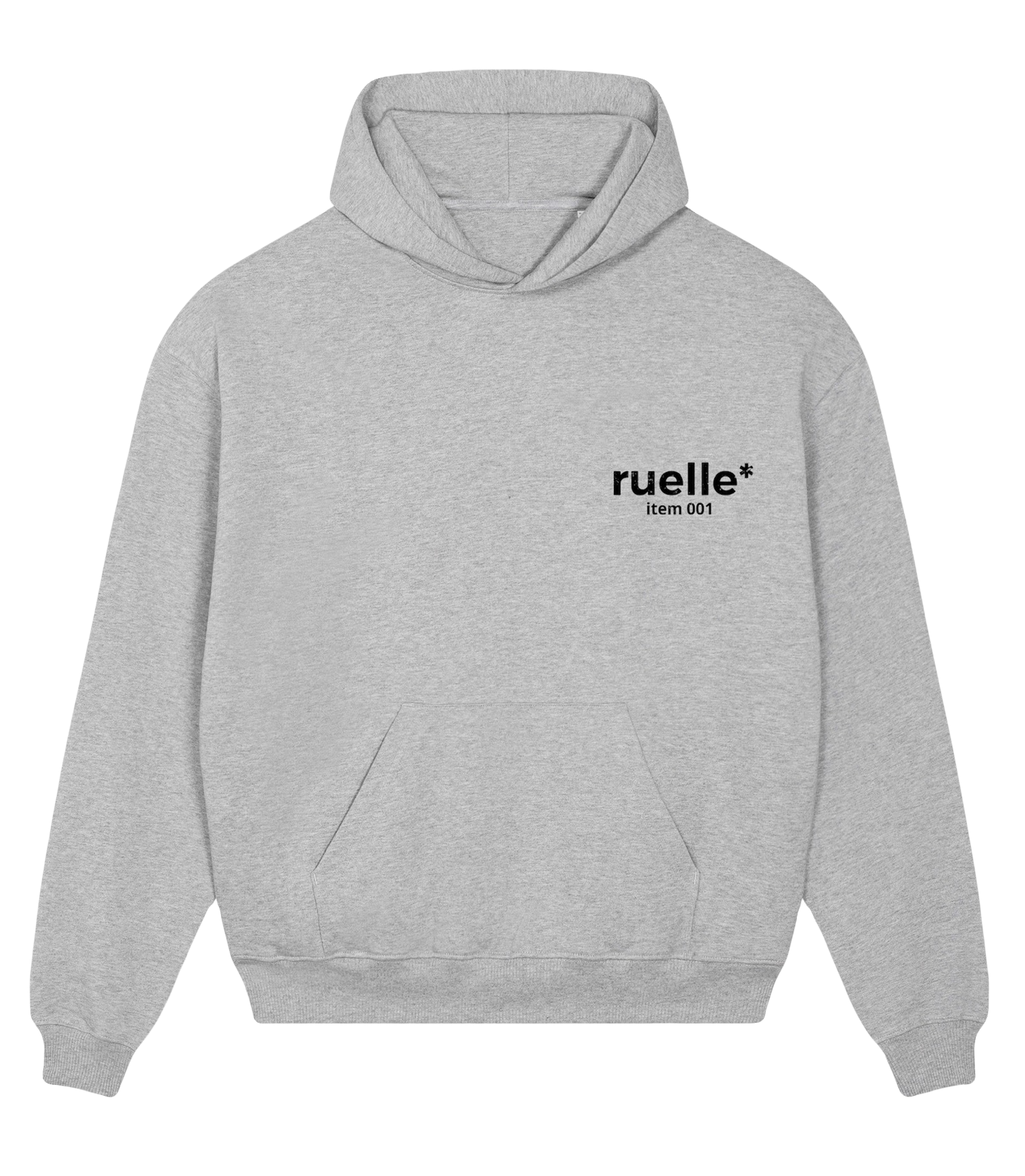 "ruelle* staff" hoodie
