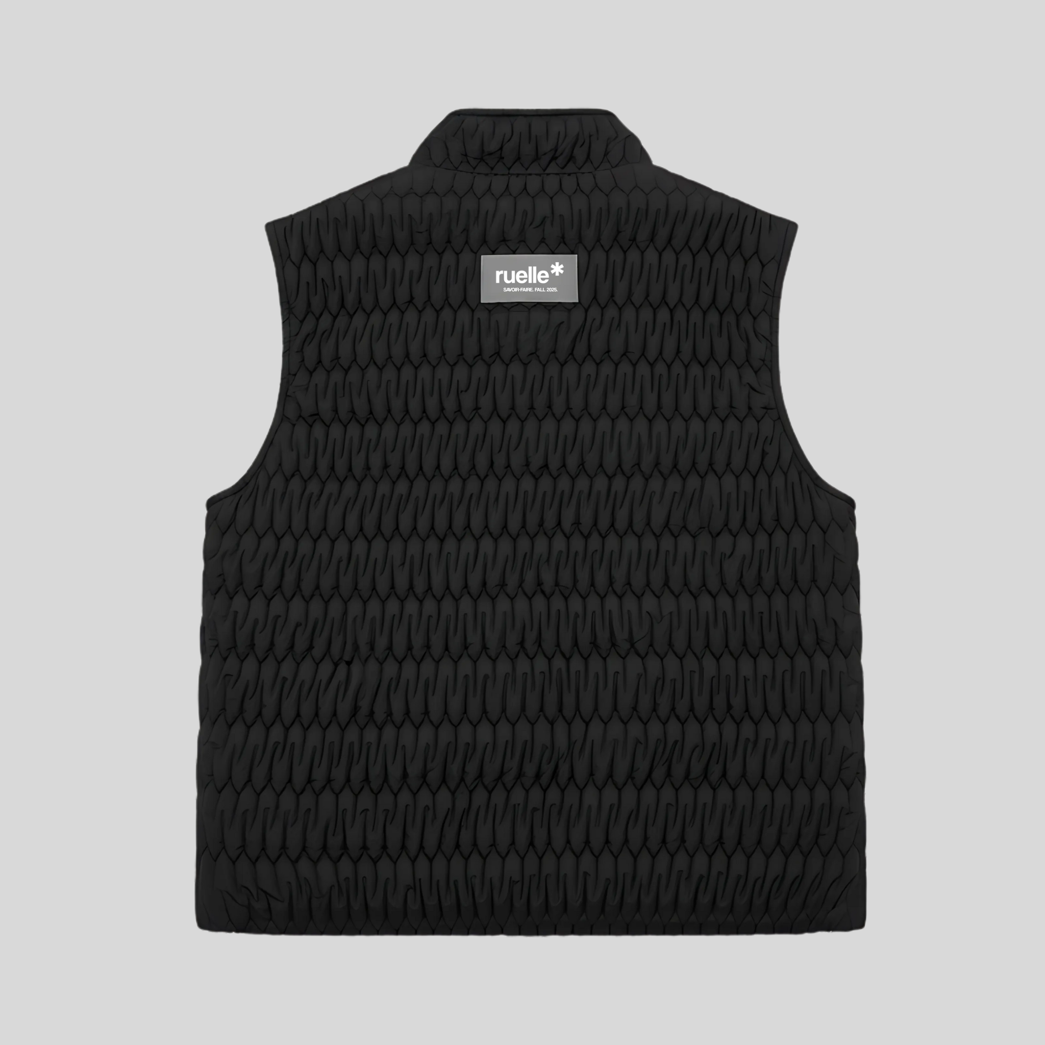 "spiked details" vest