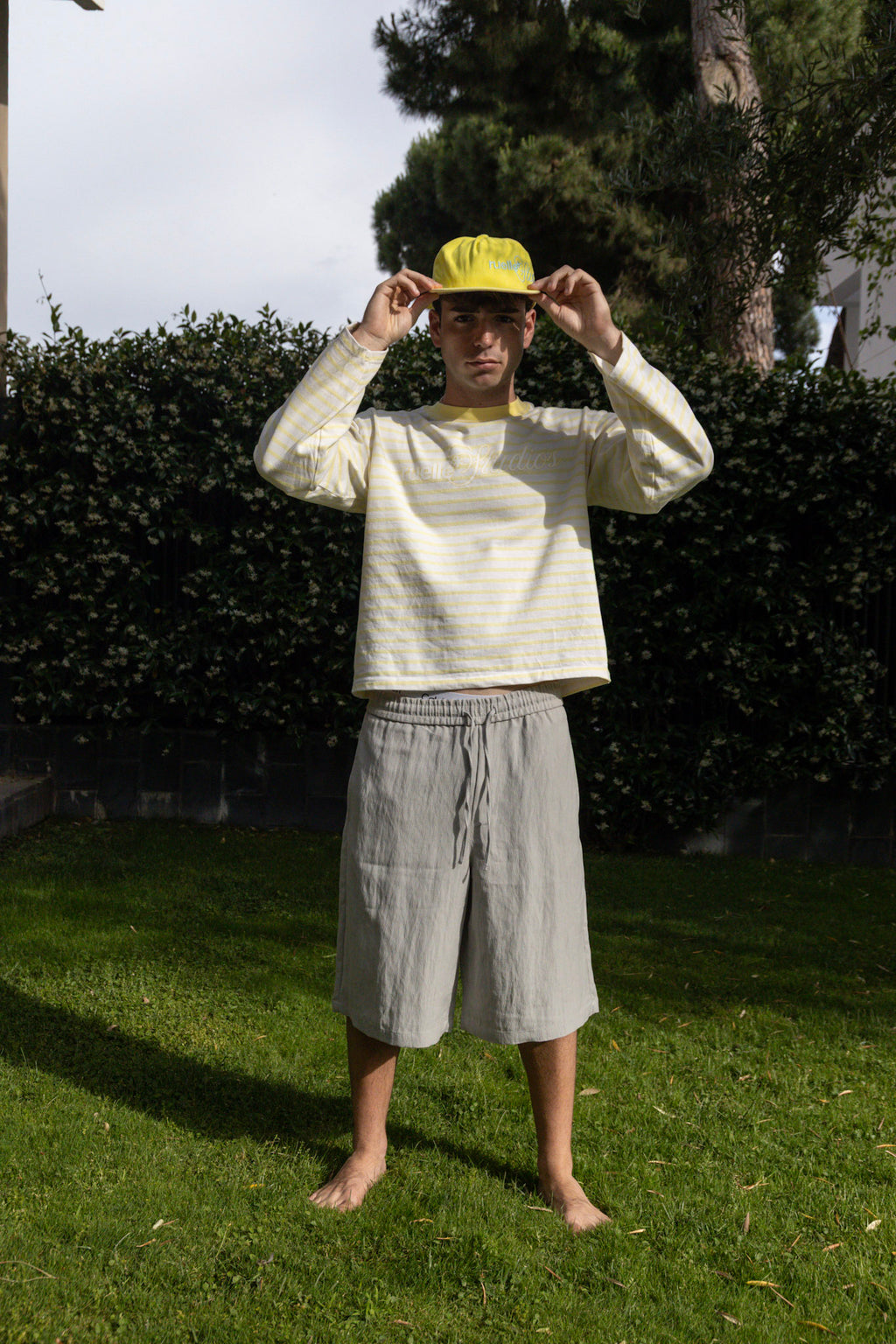 "lemon slices" lonsgleeve tee