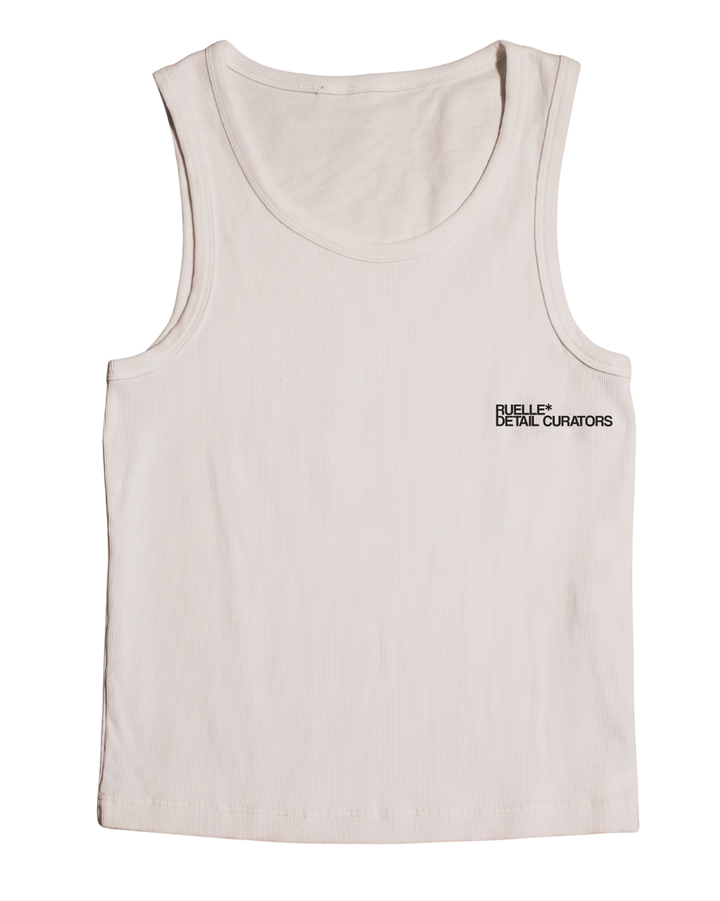 "ESSENTIALS" WHITE TANK TOP