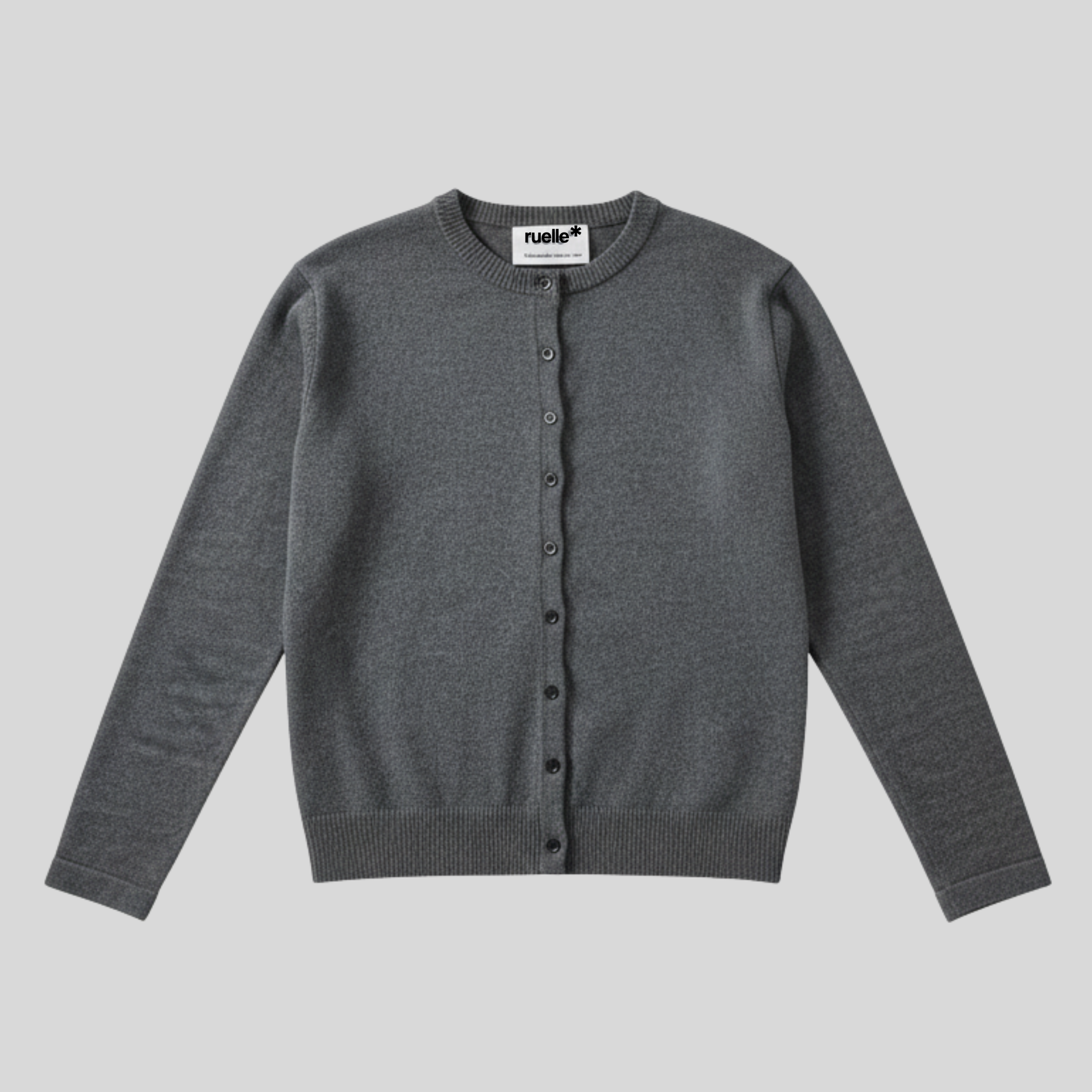 "quiet luxury" cardigan