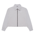"geometric shapes" cropped jacket